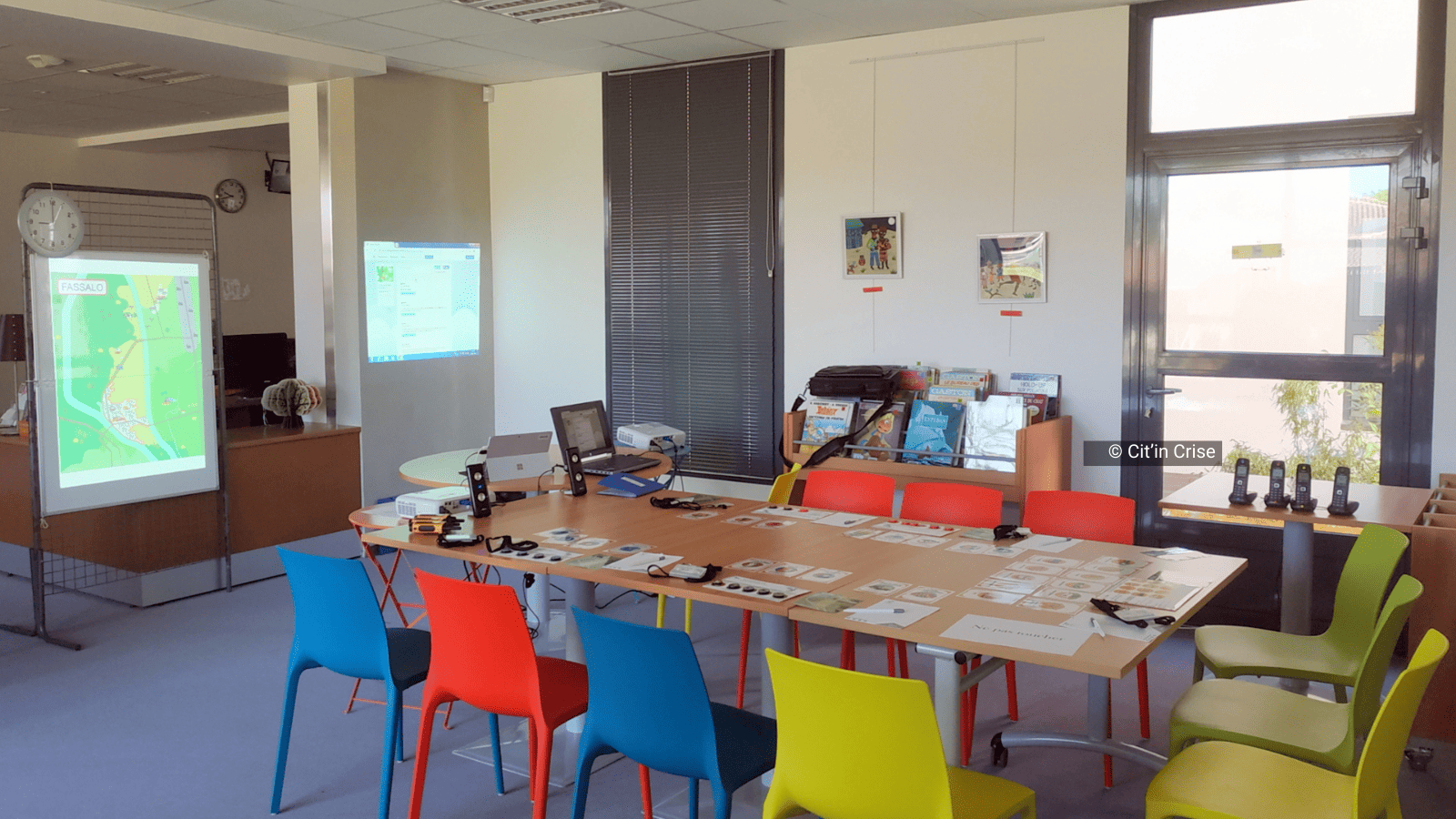 Image du PRECISION (PREparation des Citoyens aux Inondations par la SimulatION)